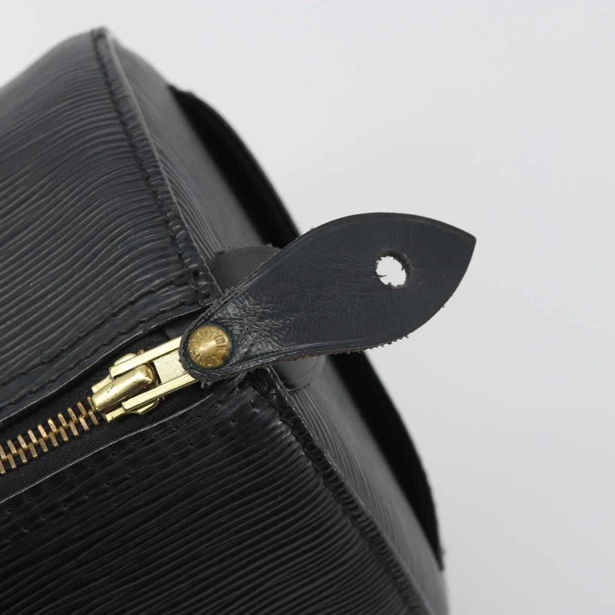 LOUIS VUITTON Epi Speedy 30 Hand Bag Noir Black M43002 LV Auth 195990A