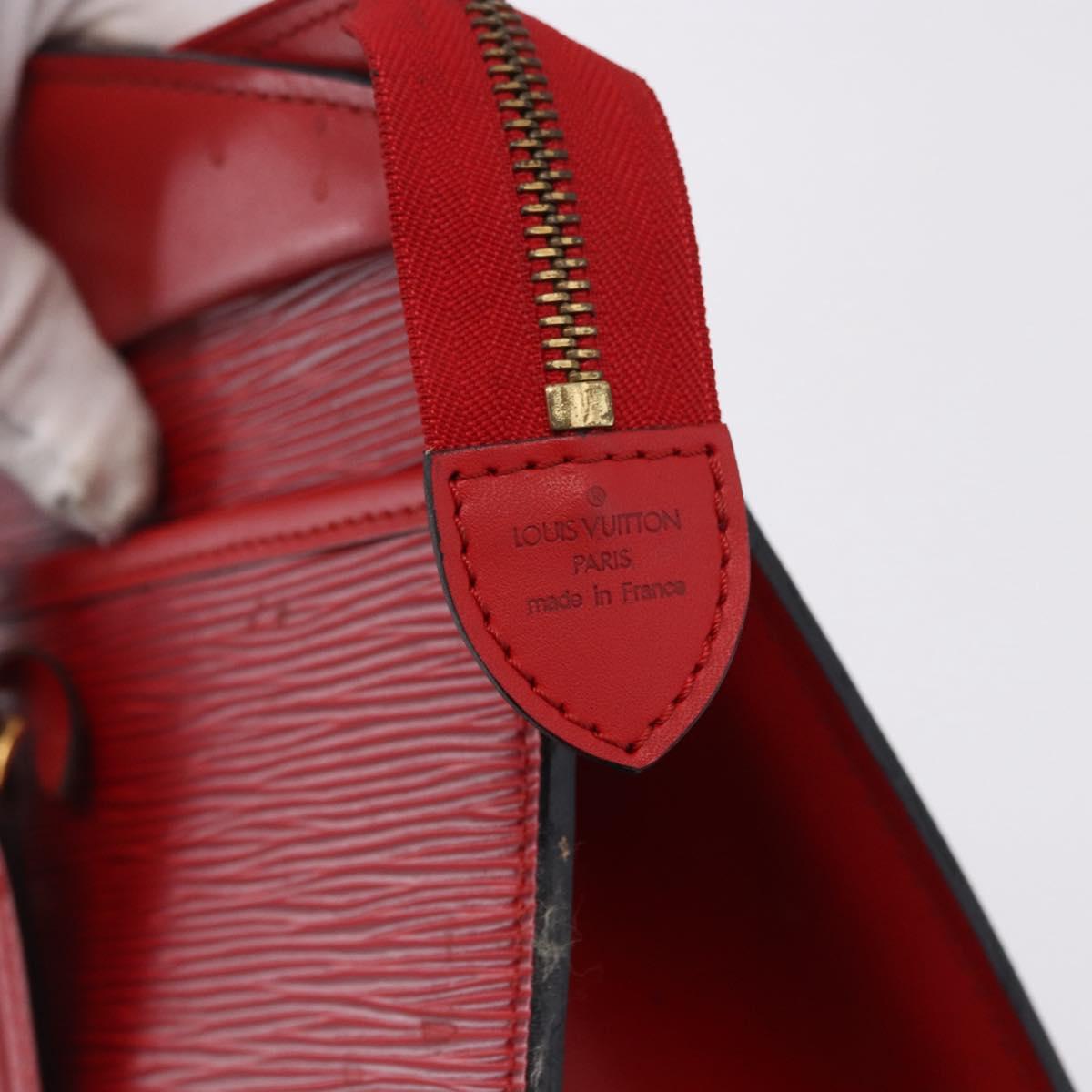 LOUIS VUITTON Epi Riviera Hand Bag Red M48187 LV Auth 195993