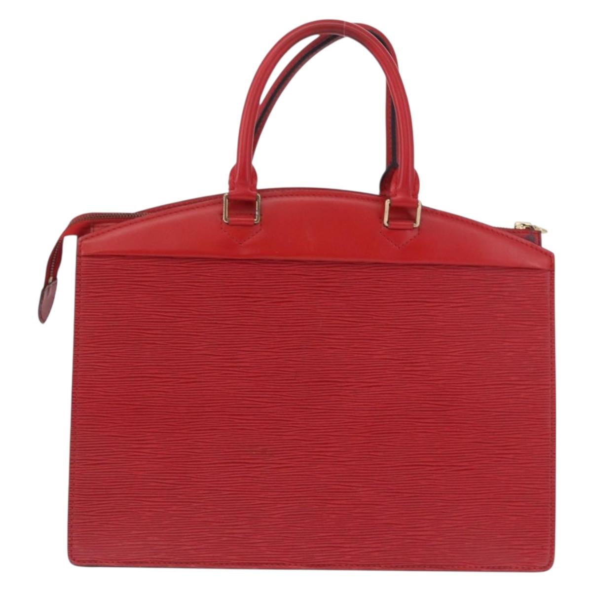 LOUIS VUITTON Epi Riviera Hand Bag Red M48187 LV Auth 195993