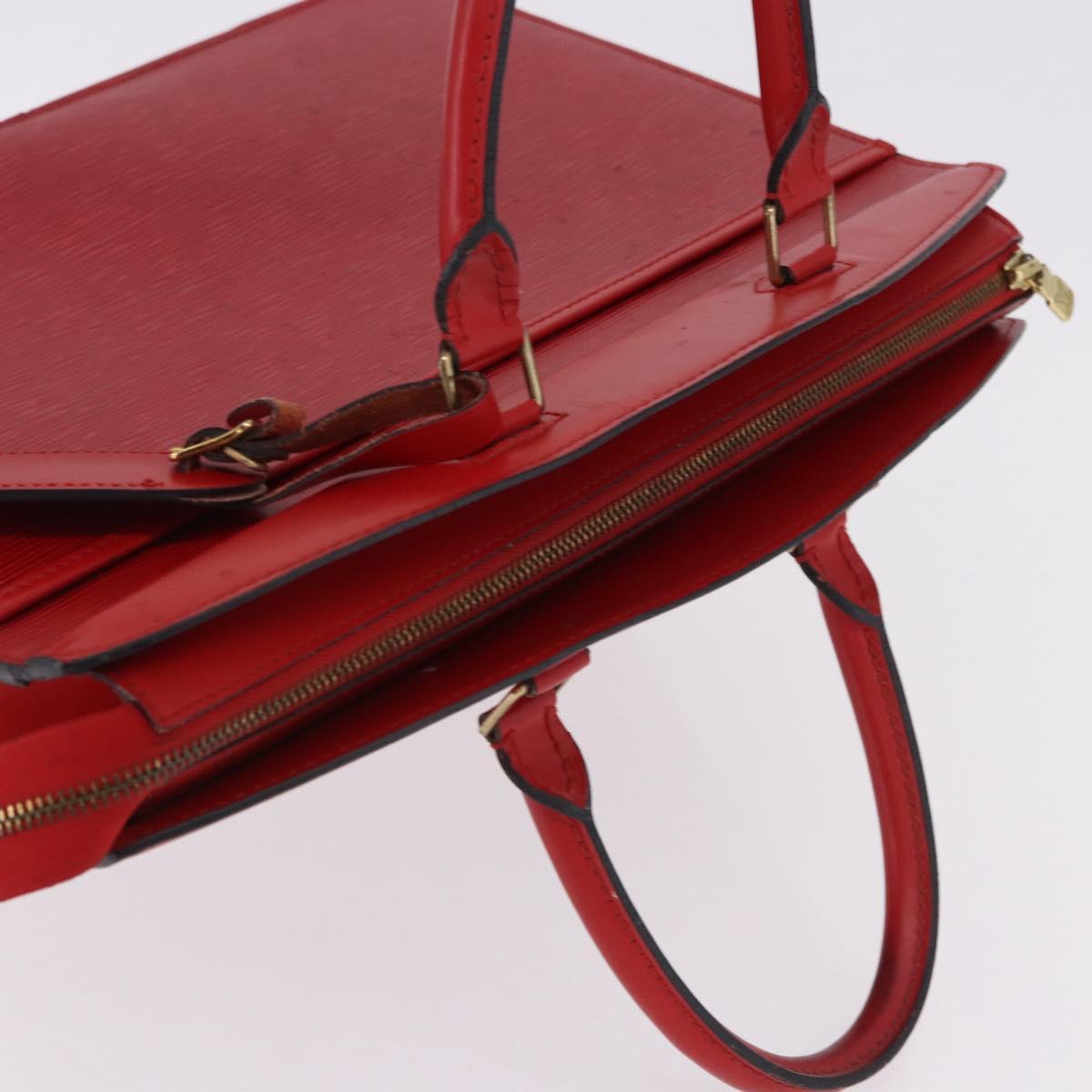 LOUIS VUITTON Epi Riviera Hand Bag Red M48187 LV Auth 195993