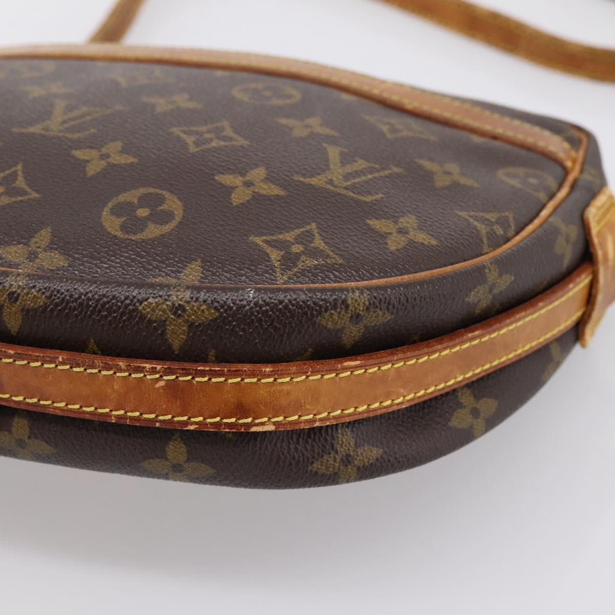 LOUIS VUITTON Monogram Jeune Fille MM Shoulder Bag M51226 LV Auth 195996