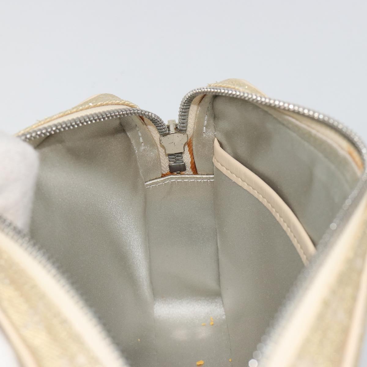 LOUIS VUITTON Monogram Shine McKenna Shoulder Bag Gold M92363 LV Auth 195998V