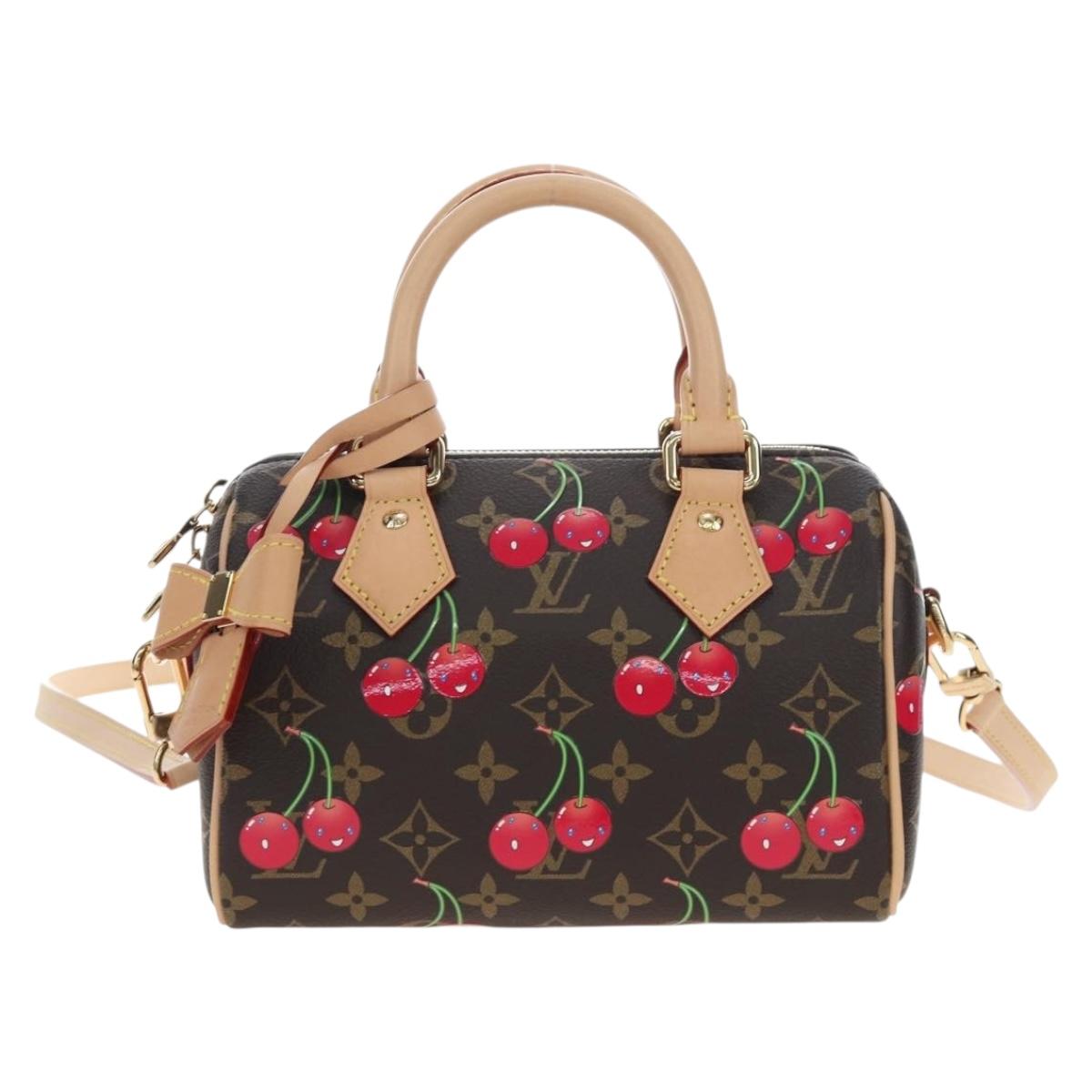 LOUIS VUITTON Cherry LV × TM Speedy Bandouliere 20 Bag M13094 LV Auth 196003SAM