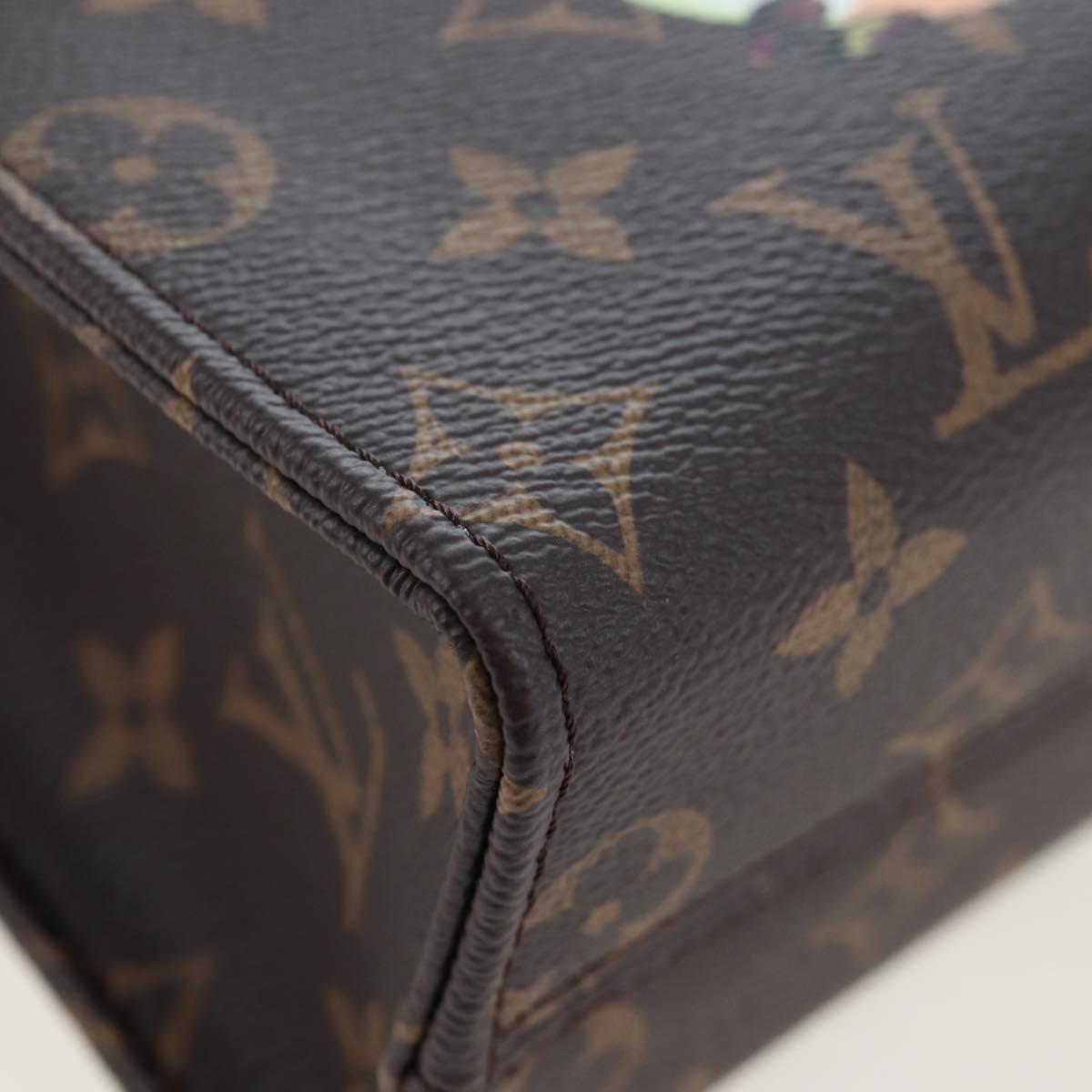 LOUIS VUITTON Monogram Panda On the Go Trunk BB Hand Bag M13668 Auth 196007SM