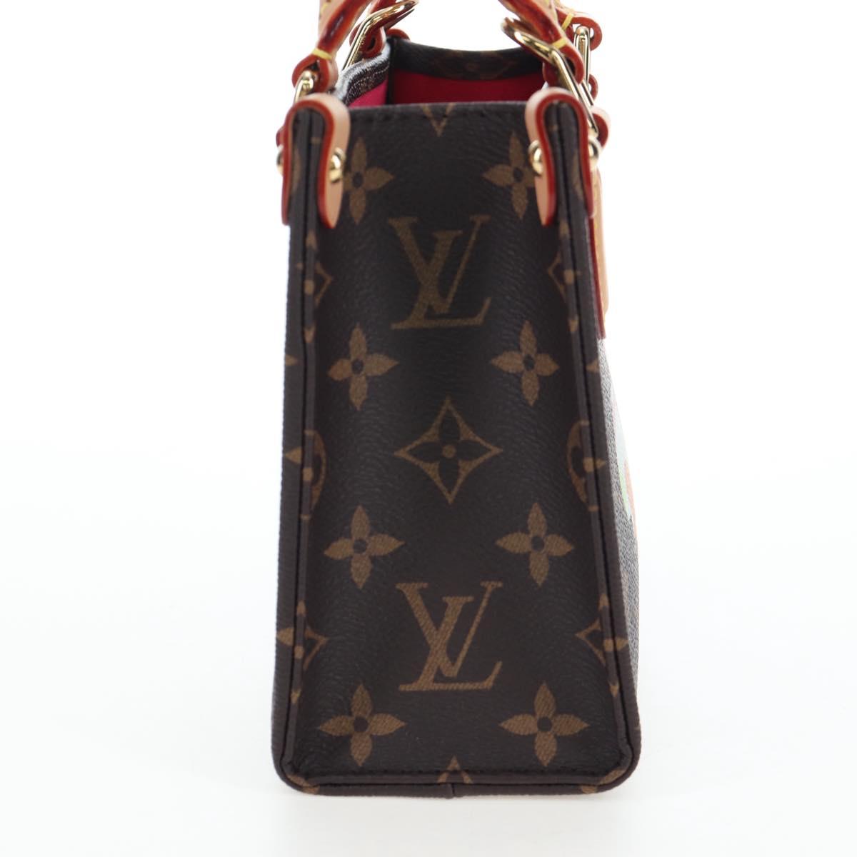 LOUIS VUITTON Monogram Panda On the Go Trunk BB Hand Bag M13668 Auth 196007SM