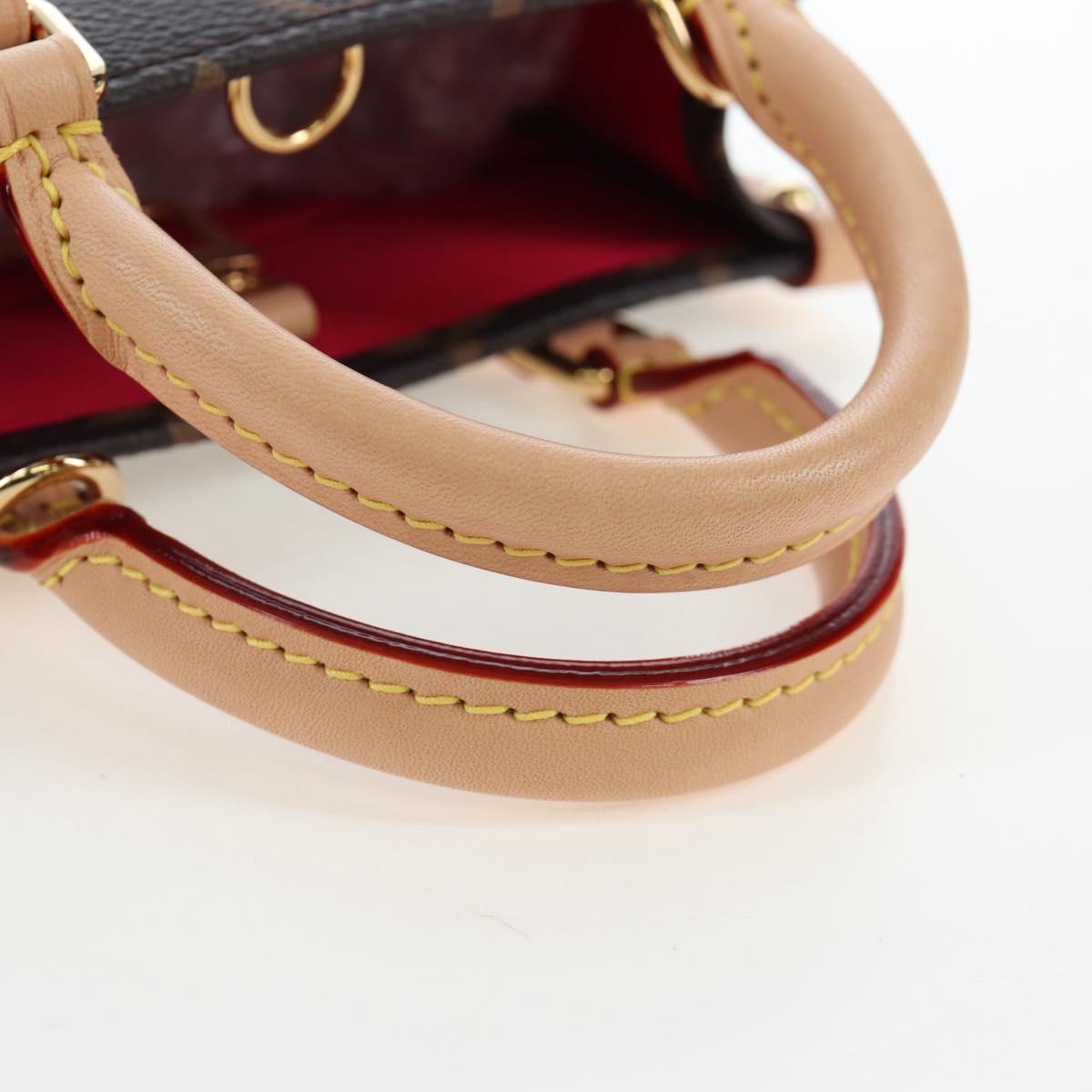 LOUIS VUITTON Monogram Panda On the Go Trunk BB Hand Bag M13668 Auth 196007SM