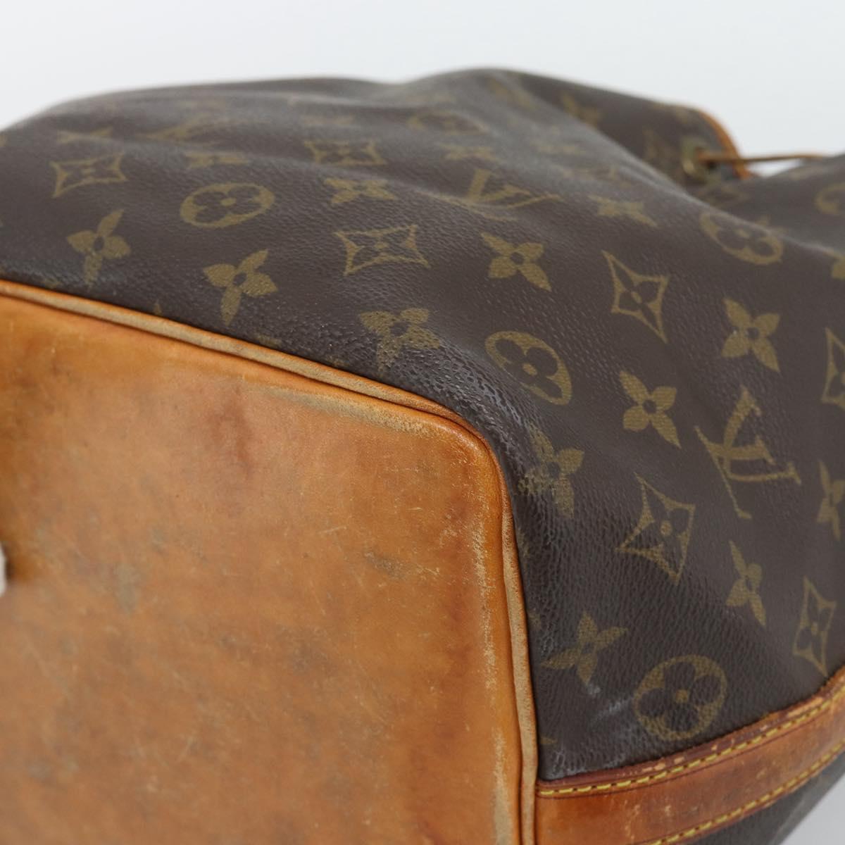 LOUIS VUITTON Monogram Petit Noe Shoulder Bag M42226 LV Auth 196026