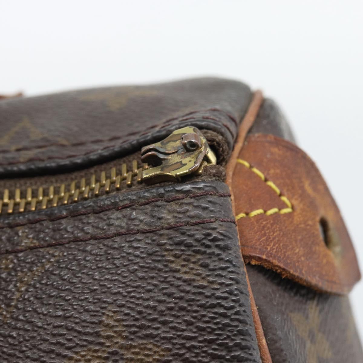 LOUIS VUITTON Monogram Speedy 25 Hand Bag M41528 LV Auth 196027
