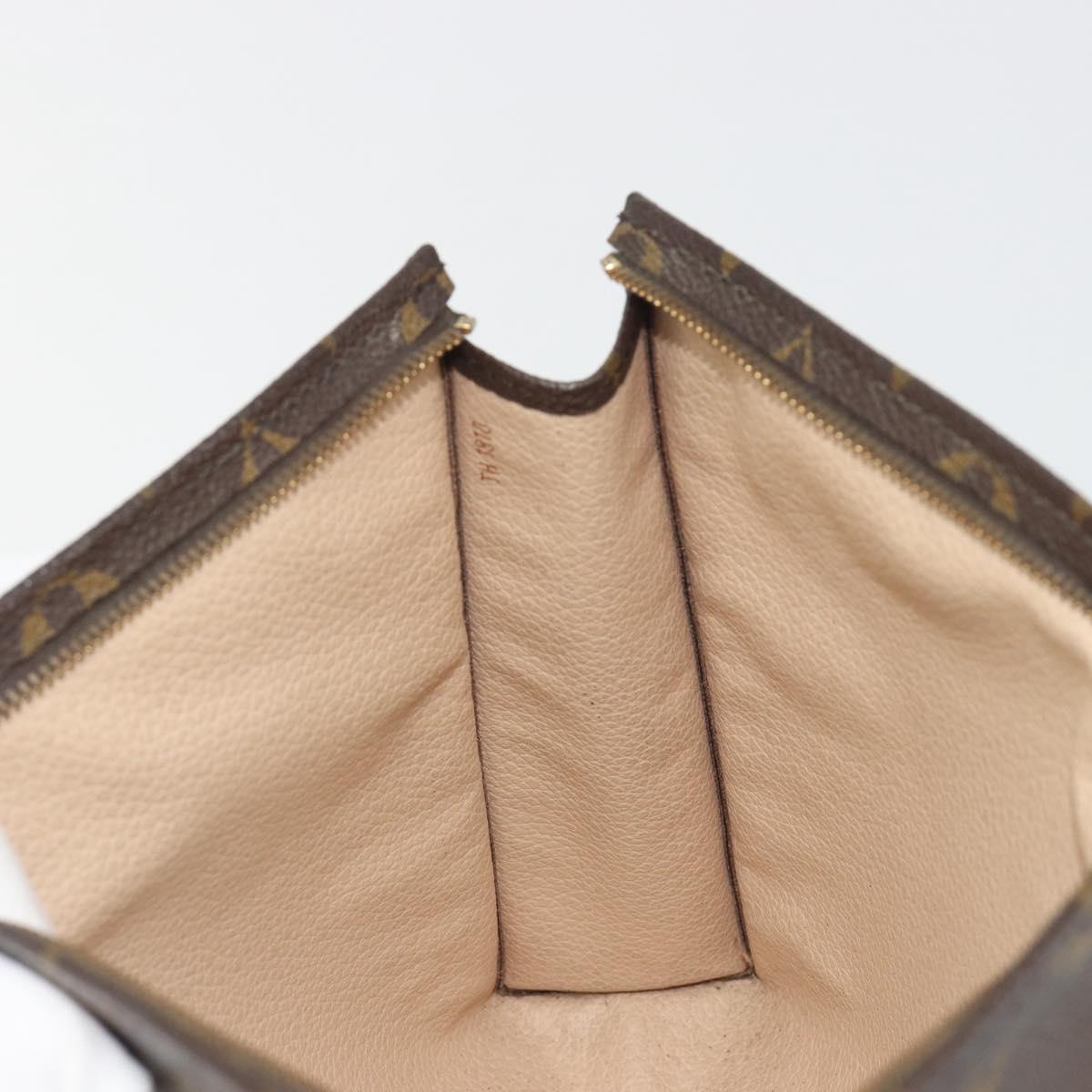 LOUIS VUITTON Monogram Poche Toilette 26 Pouch M47542 LV Auth 196037A