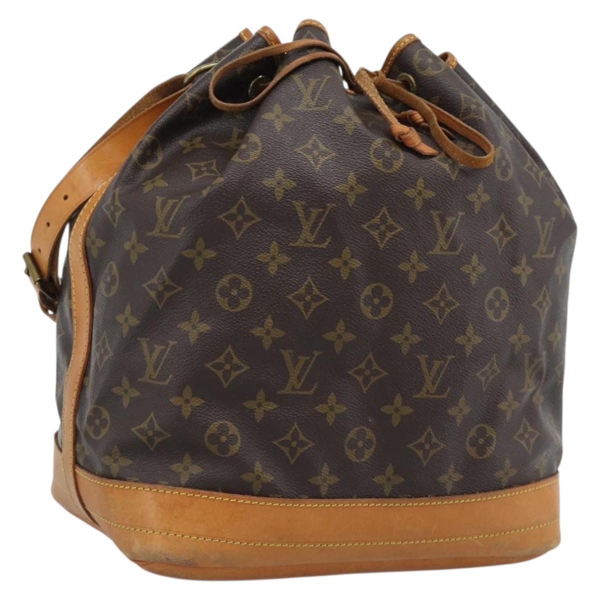 LOUIS VUITTON Monogram Noe Shoulder Bag M42224 LV Auth 196039A