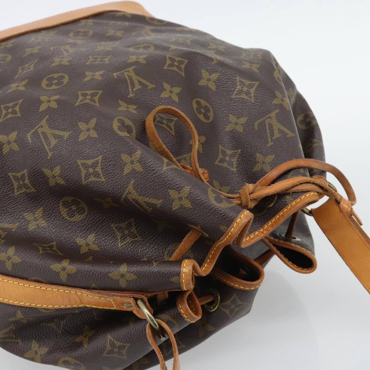 LOUIS VUITTON Monogram Noe Shoulder Bag M42224 LV Auth 196039A