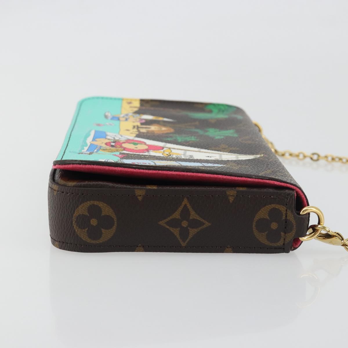 LOUIS VUITTON Monogram Vivienne Pochette Felice Bag M82627 LV Auth 196042M
