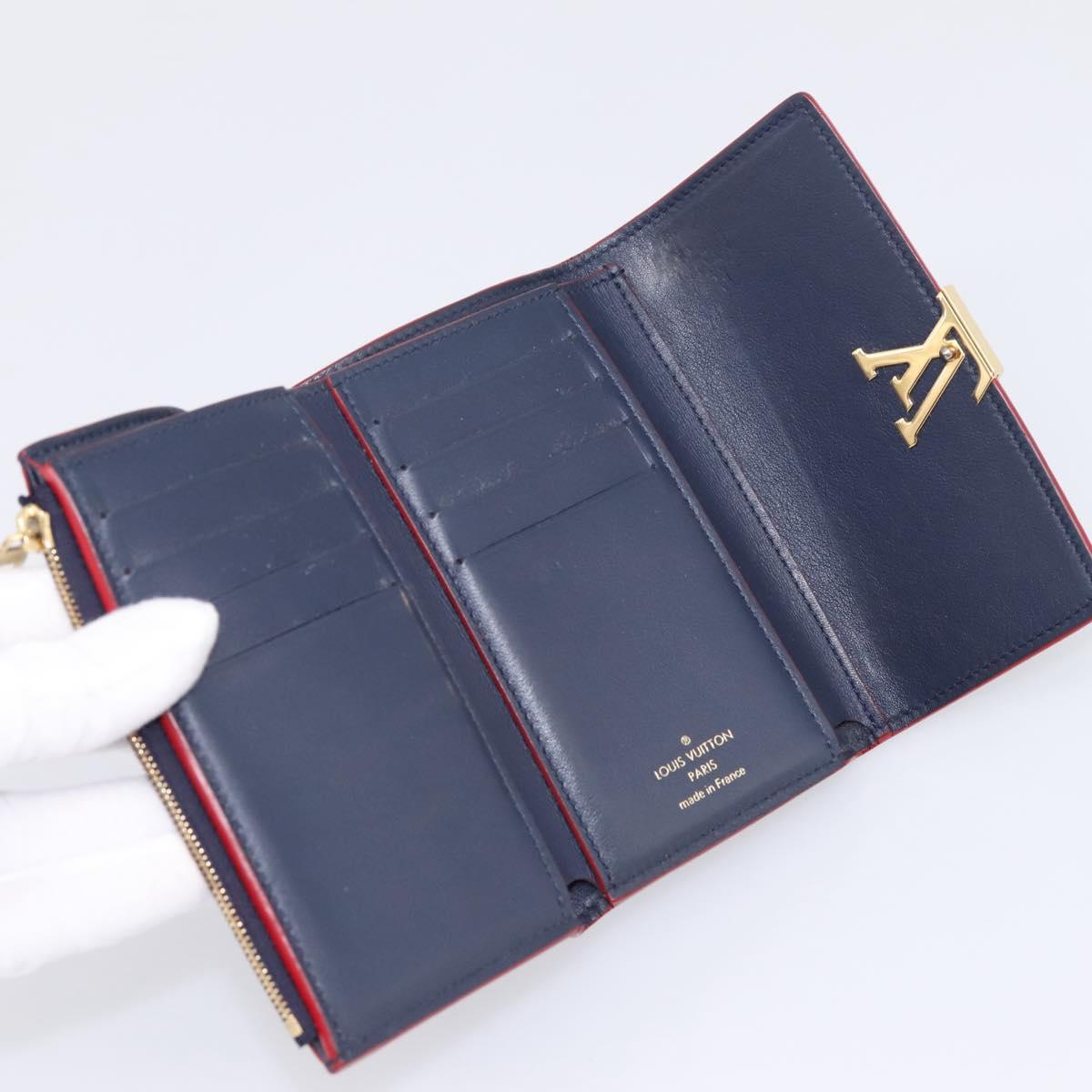 LOUIS VUITTON Portefeuille Capcine Compact Taurillon Clemence M63741 Auth 196045