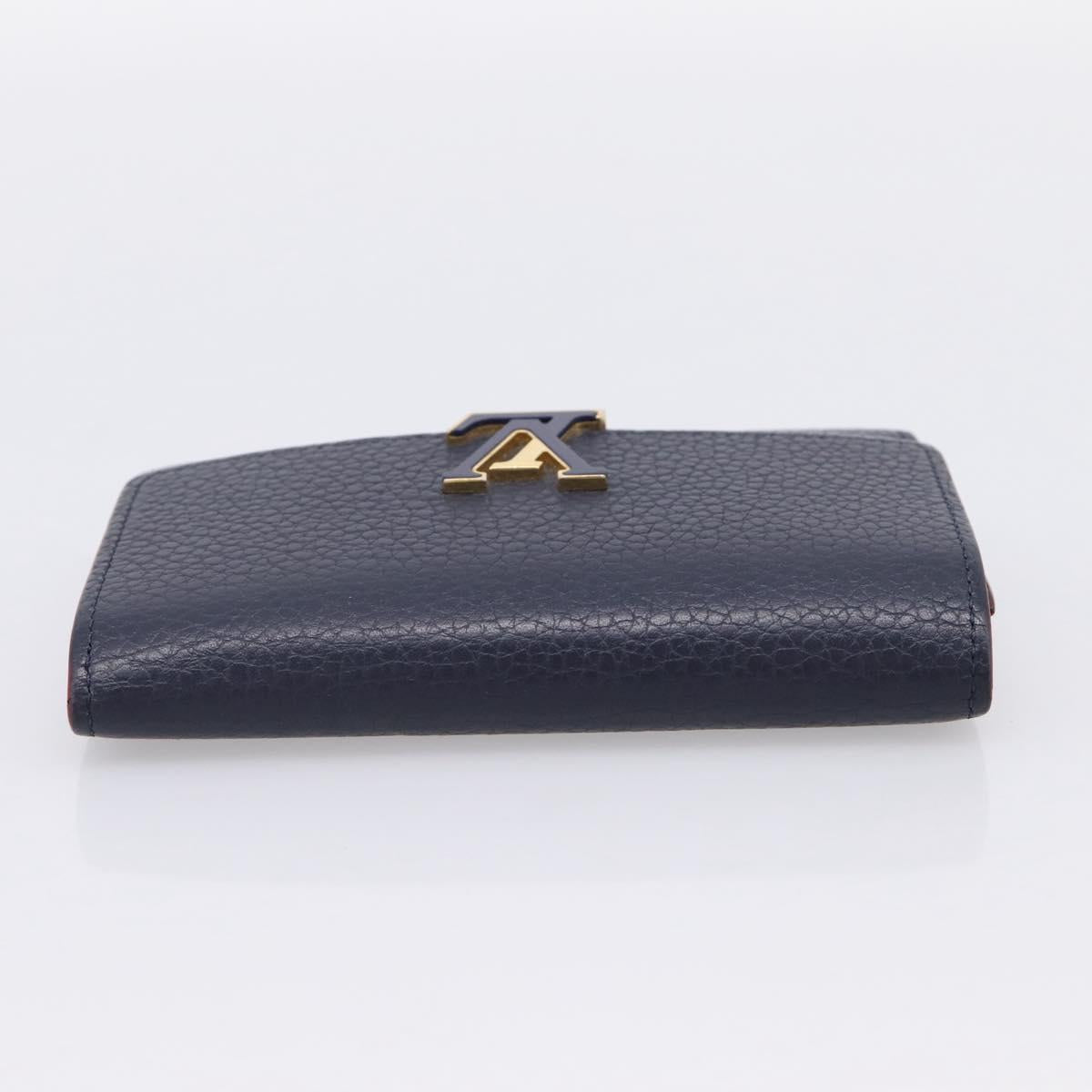 LOUIS VUITTON Portefeuille Capcine Compact Taurillon Clemence M63741 Auth 196045