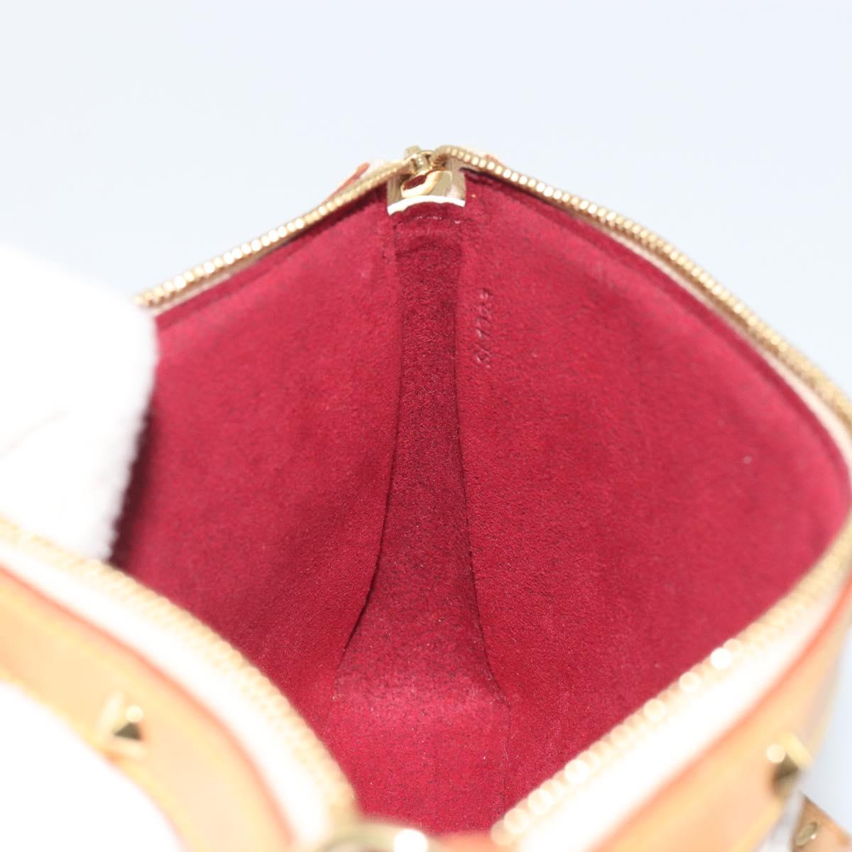 LOUIS VUITTON Monogram Multicolor Pochette Accessoires White M92649 Auth 196048V