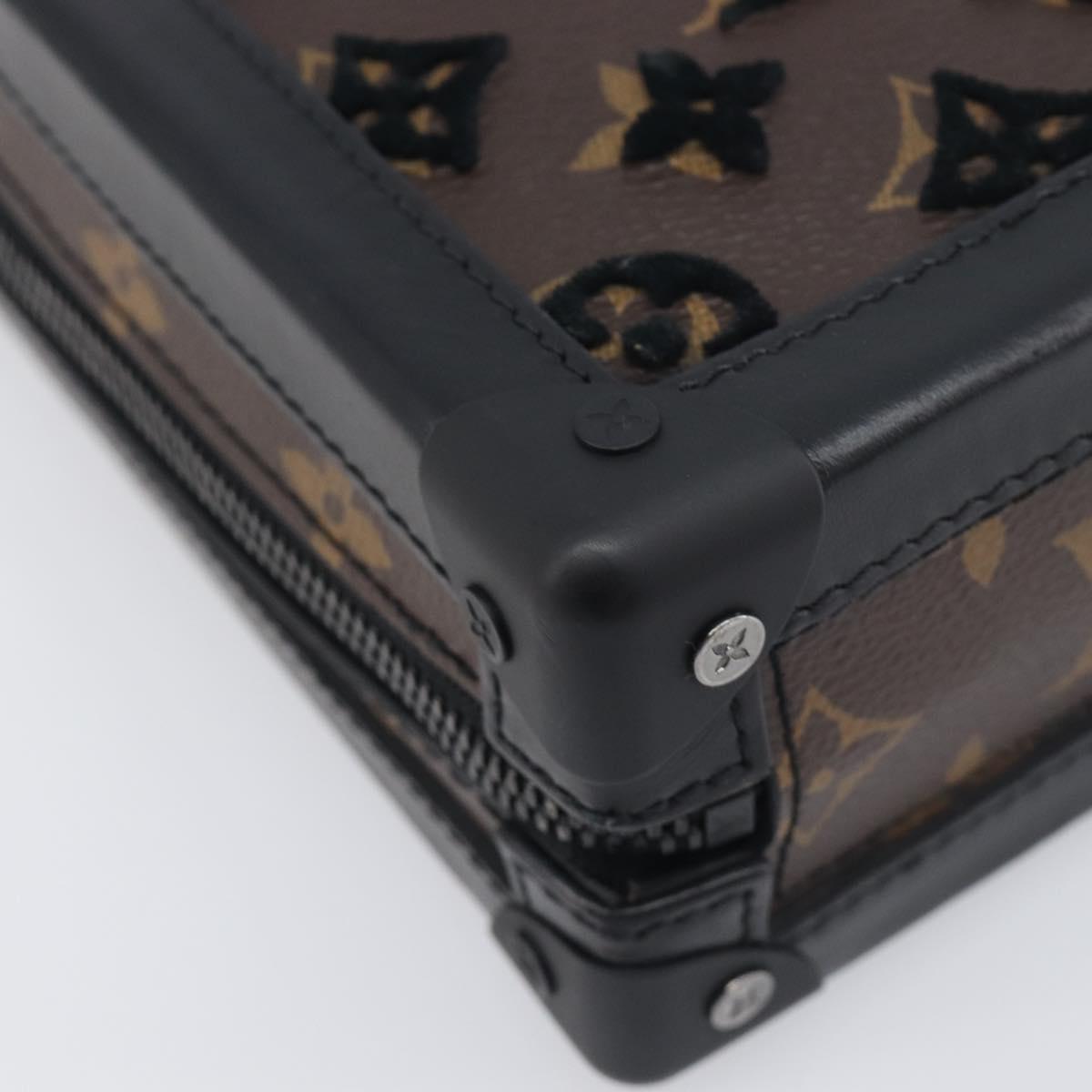 LOUIS VUITTON Monogram Tuftage Vertical Software Trunk Bag M45044 Auth 196052M
