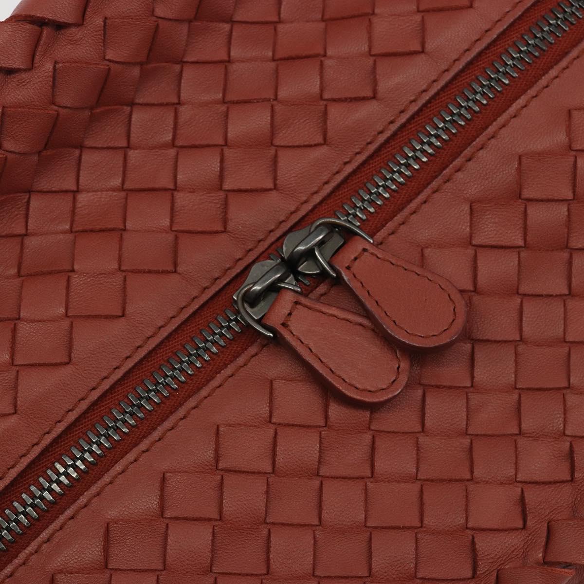 BOTTEGA VENETA INTRECCIATO Tote Bag Leather Brown Auth 196054V