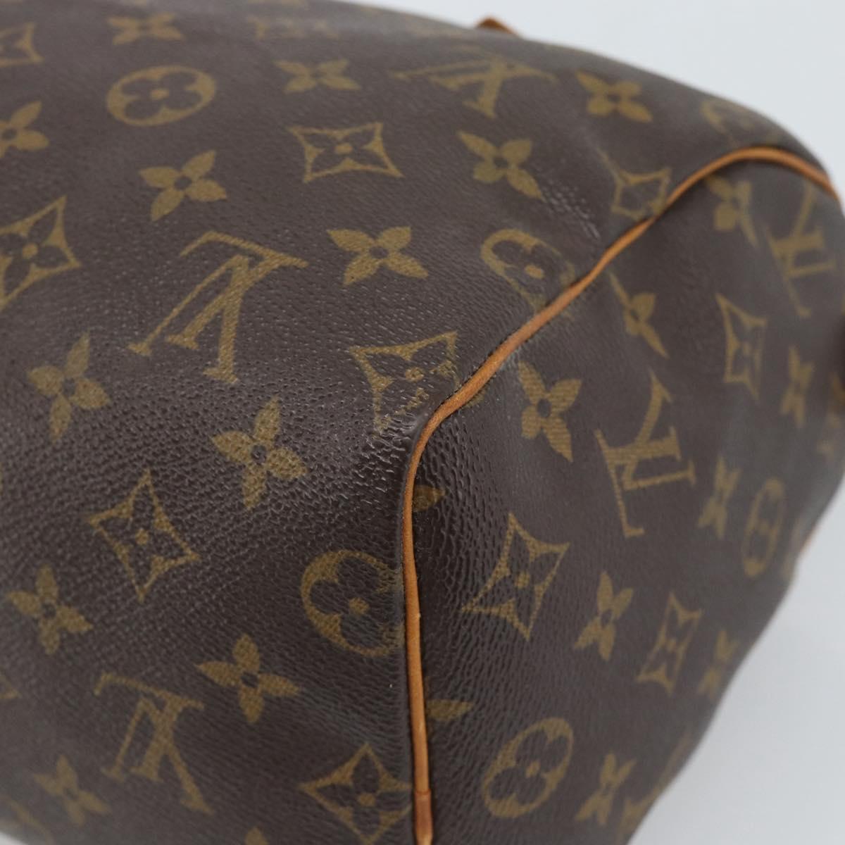 LOUIS VUITTON Monogram Speedy 25 Hand Bag M41528 LV Auth 196058