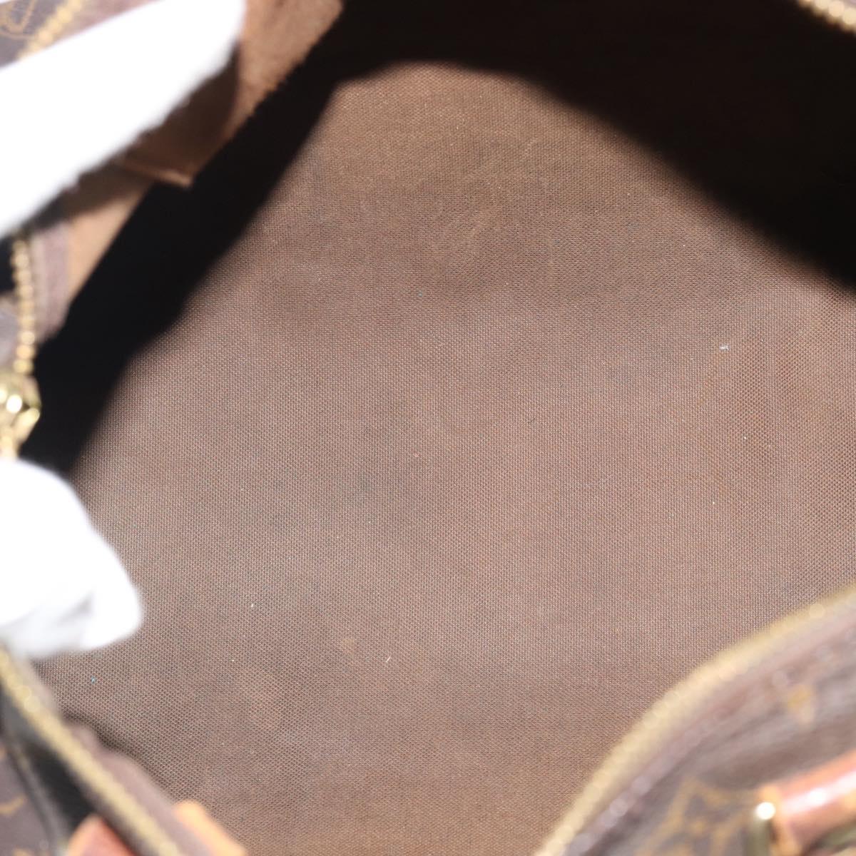 LOUIS VUITTON Monogram Speedy 30 Hand Bag M41526 LV Auth 196059