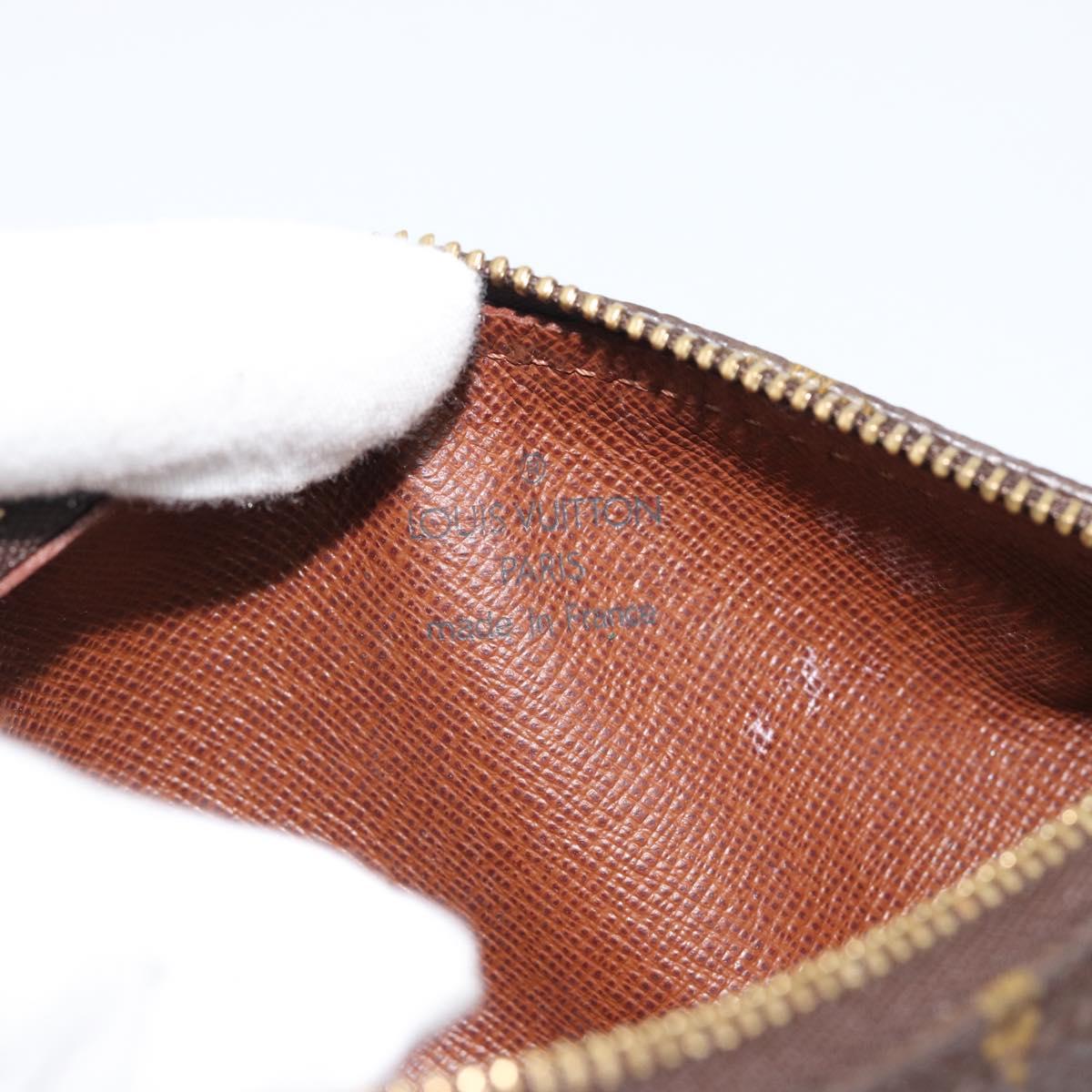 LOUIS VUITTON Monogram Papillon Pouch LV Auth 196082