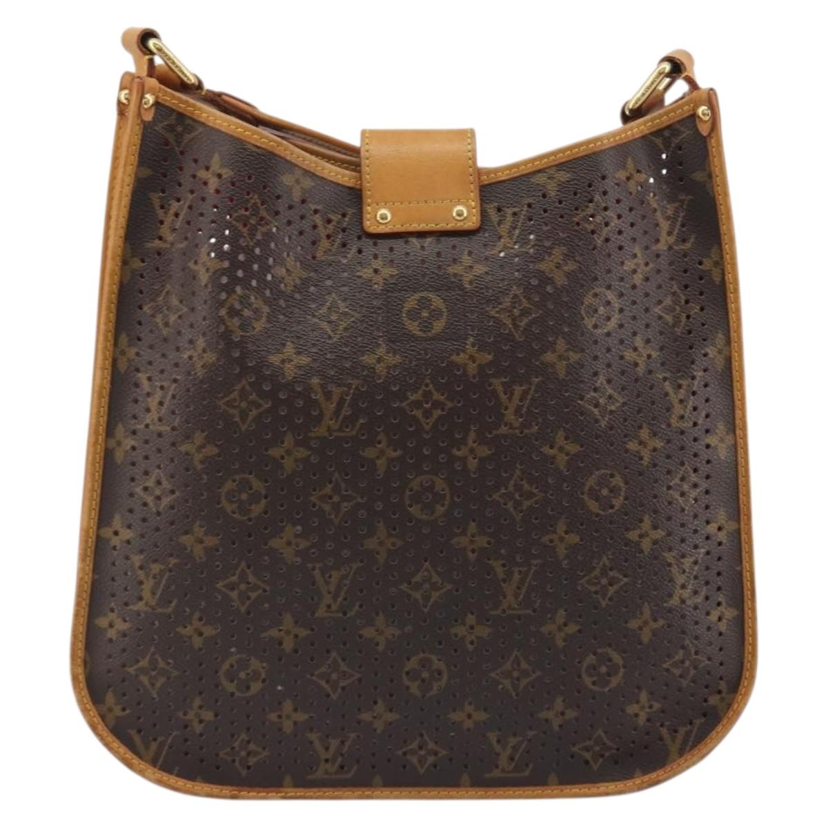 LOUIS VUITTON Monogram Perfo Musette Shoulder Bag Pink M95172 LV Auth 196087A