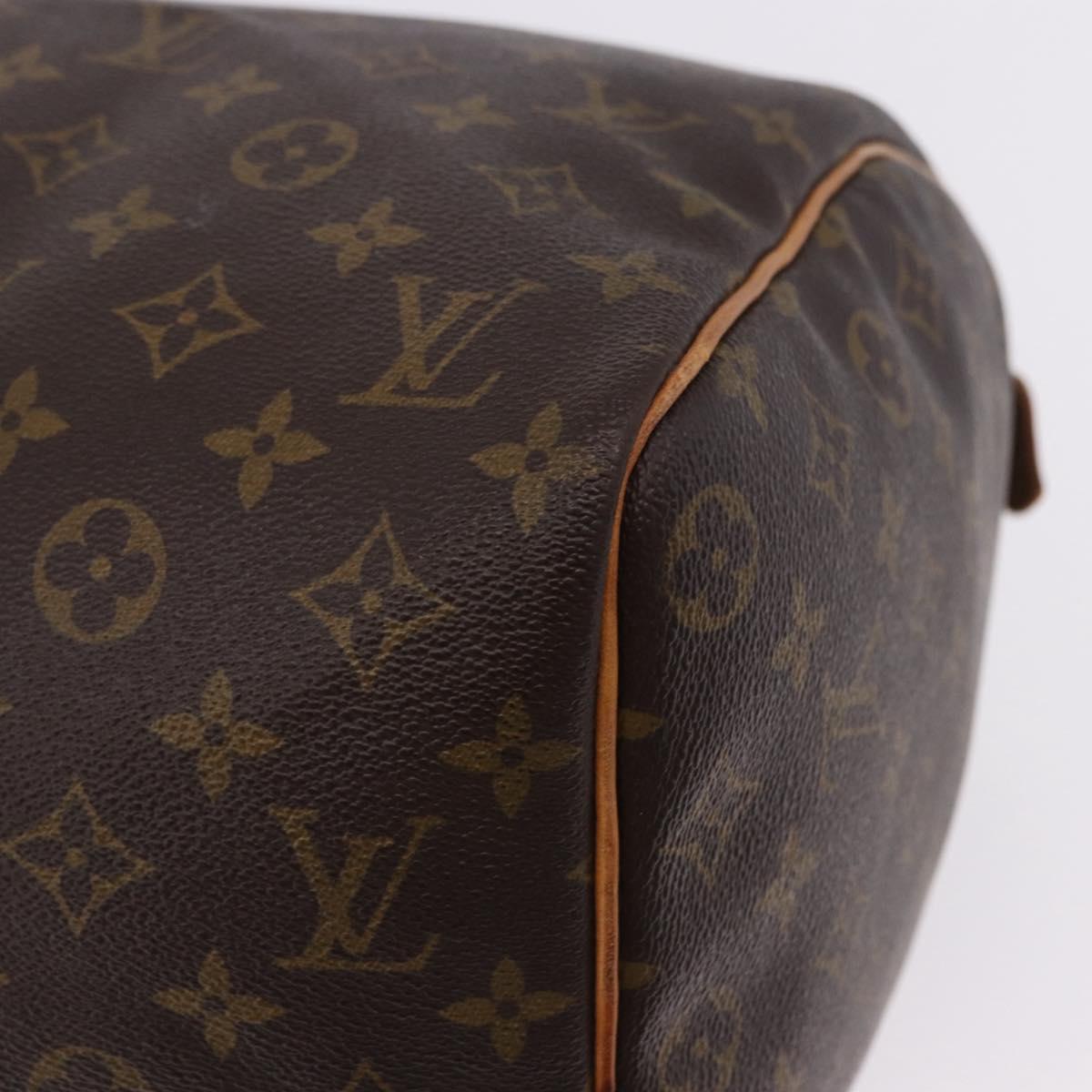 LOUIS VUITTON Monogram Keepall 45 Boston Bag M41428 LV Auth 196094A