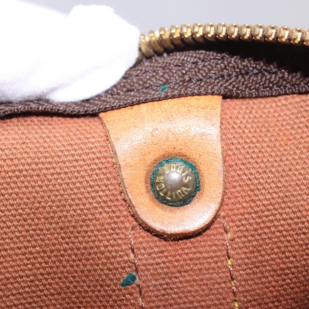 LOUIS VUITTON Monogram Keepall 45 Boston Bag M41428 LV Auth 196094A
