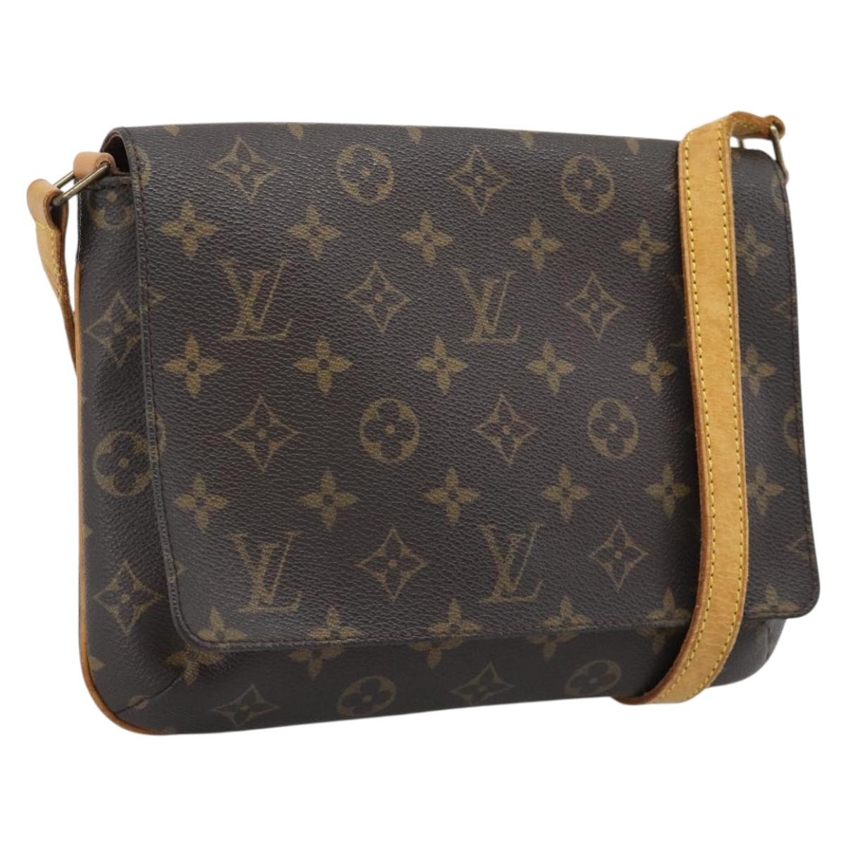 LOUIS VUITTON Monogram Musette Tango Long Shoulder Bag M51388 LV Auth 196096