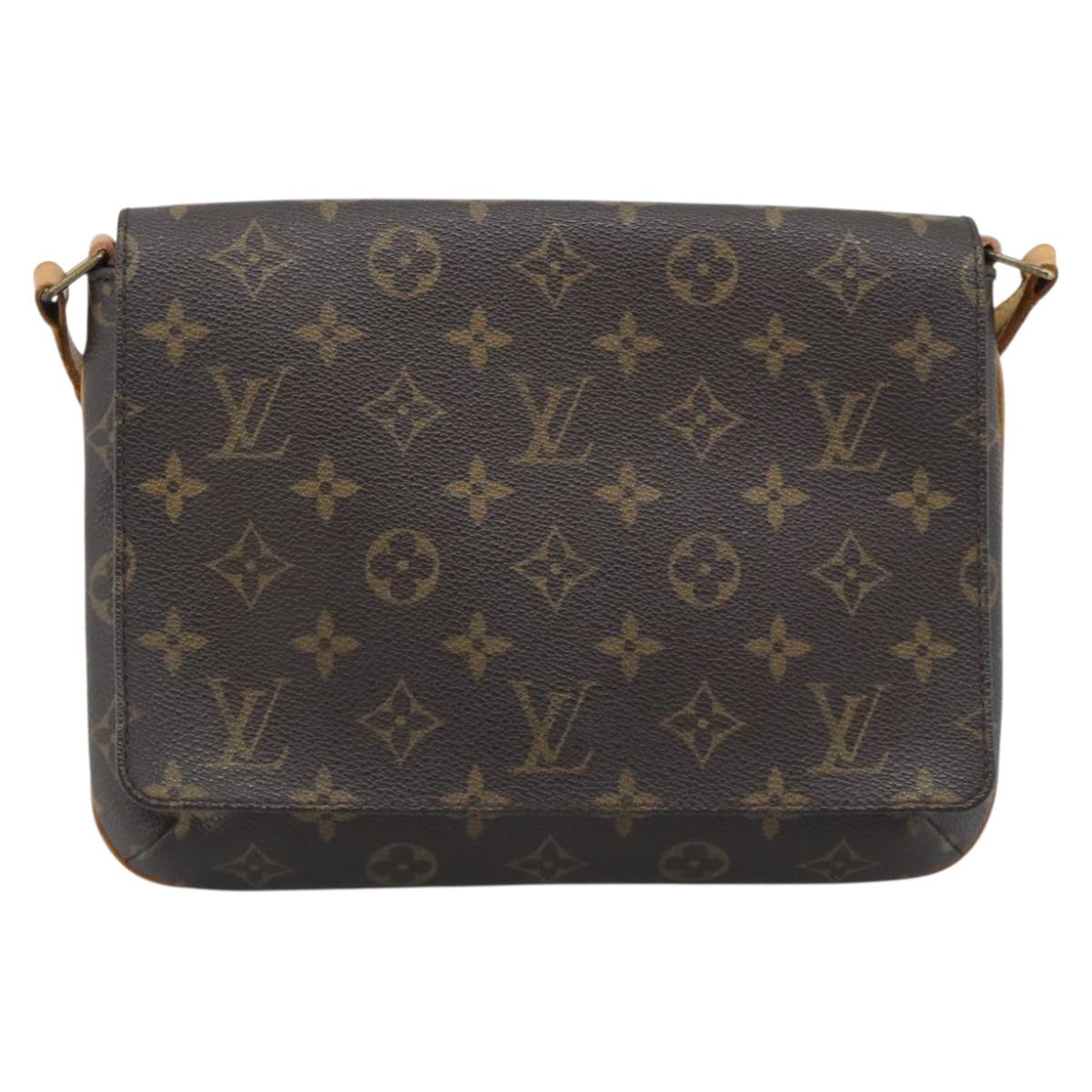 LOUIS VUITTON Monogram Musette Tango Long Shoulder Bag M51388 LV Auth 196096
