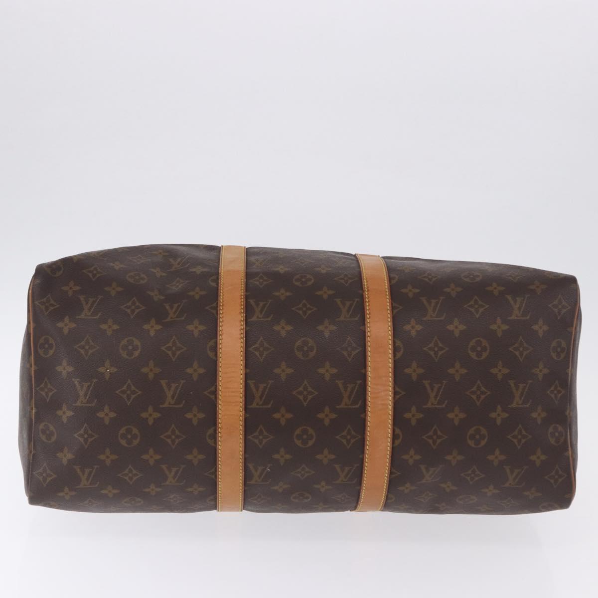 LOUIS VUITTON Monogram Keepall 50 Boston Bag M41426 LV Auth 196098A