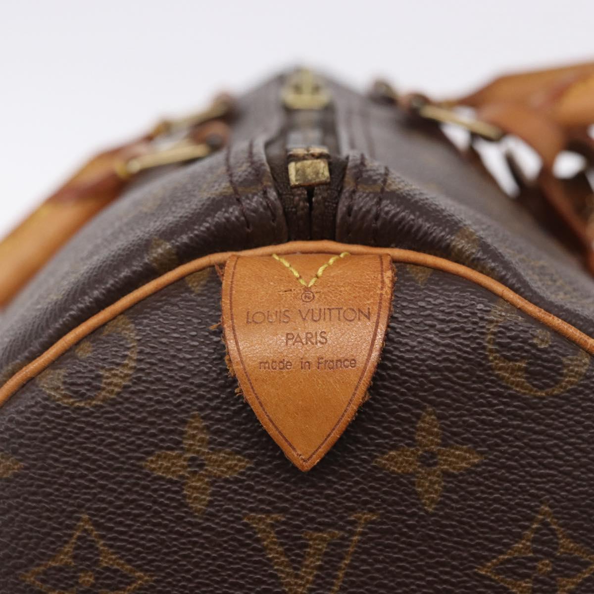 LOUIS VUITTON Monogram Keepall 50 Boston Bag M41426 LV Auth 196098A