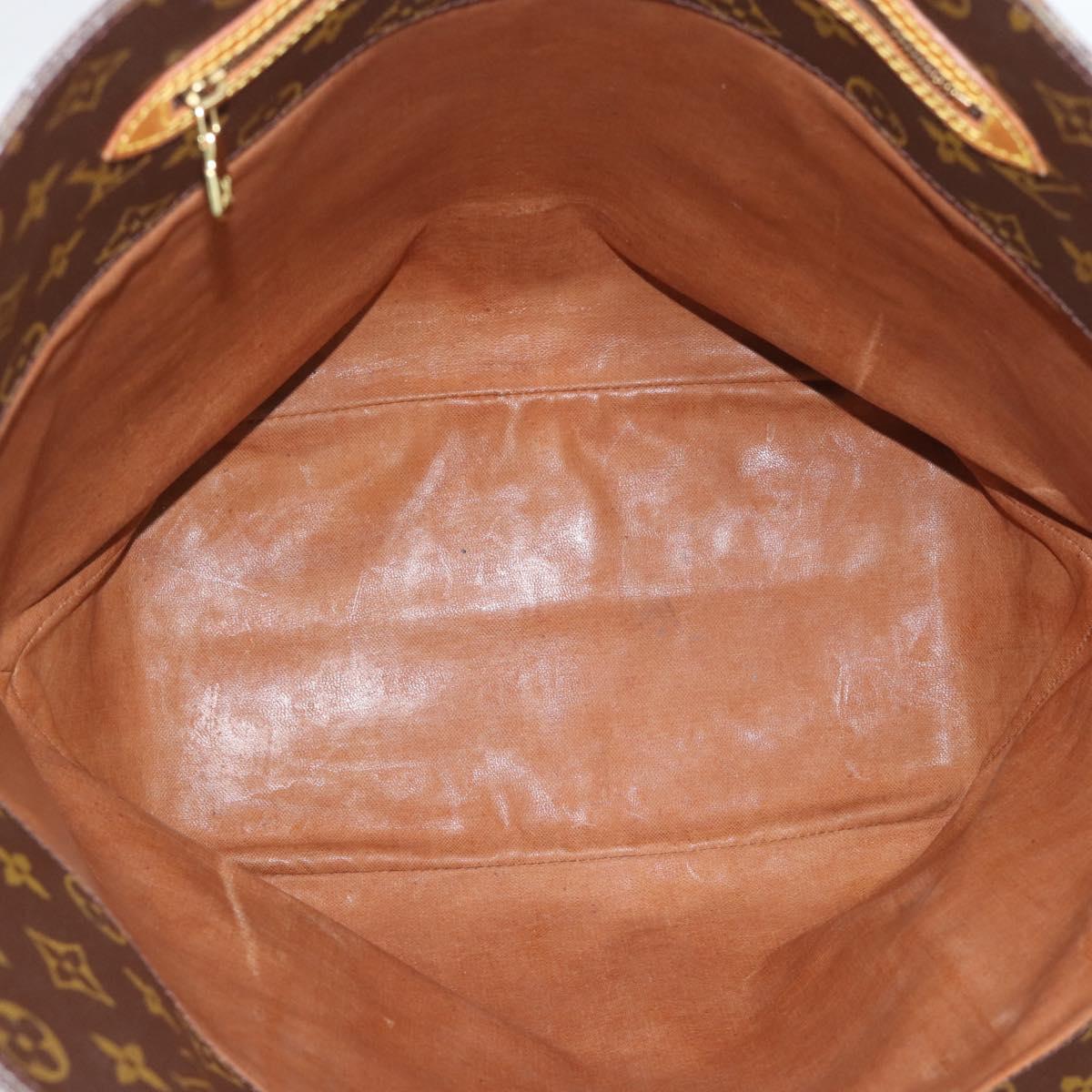 LOUIS VUITTON Monogram Sac Shopping Tote Bag M51108 LV Auth 196100A