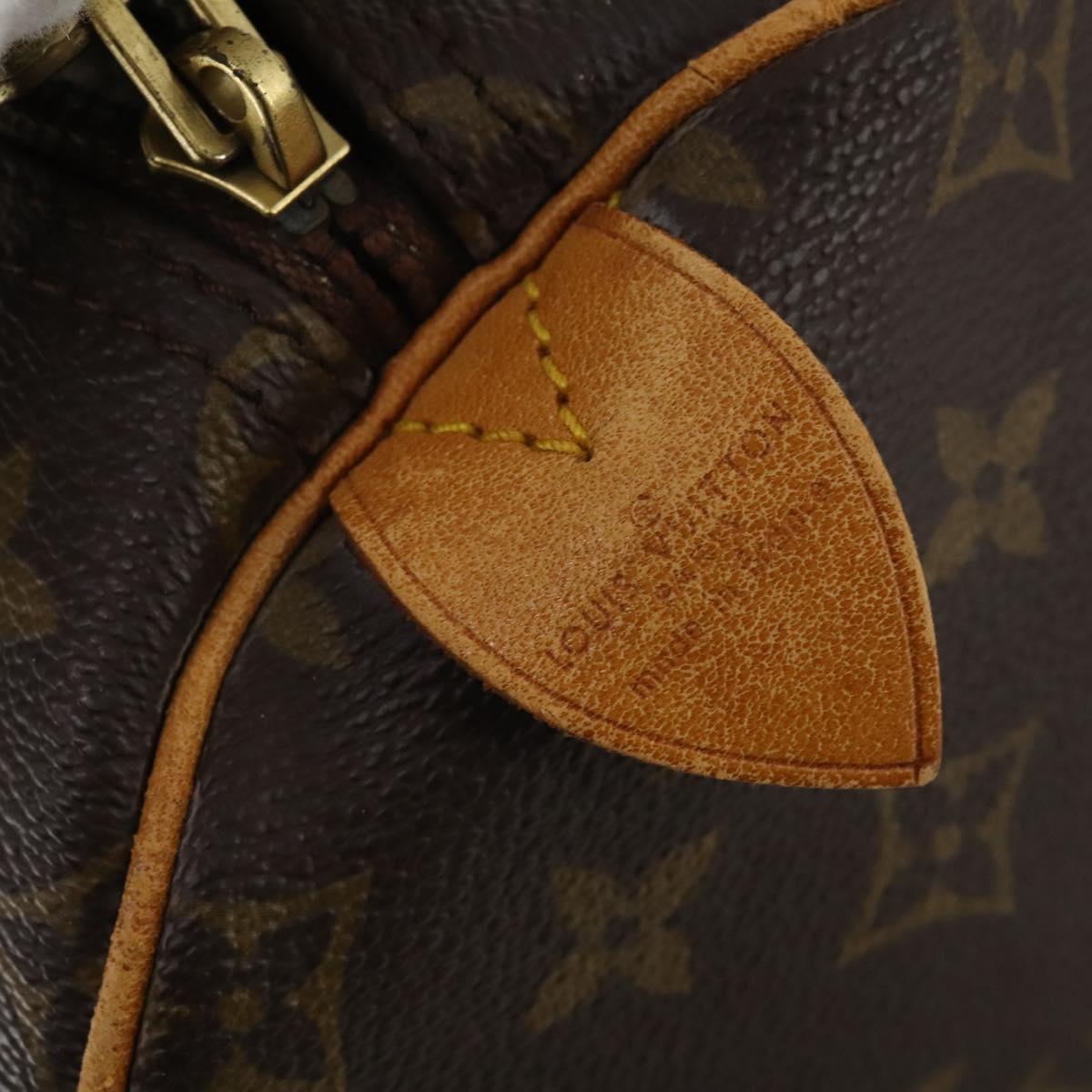 LOUIS VUITTON Monogram Keepall 55 Boston Bag M41424 LV Auth 196101