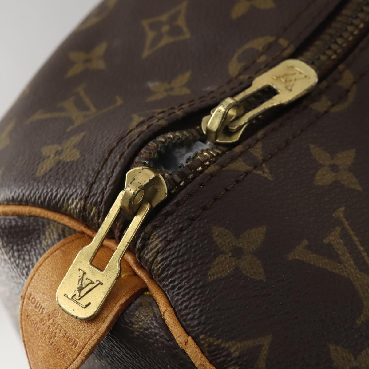LOUIS VUITTON Monogram Keepall 55 Boston Bag M41424 LV Auth 196101