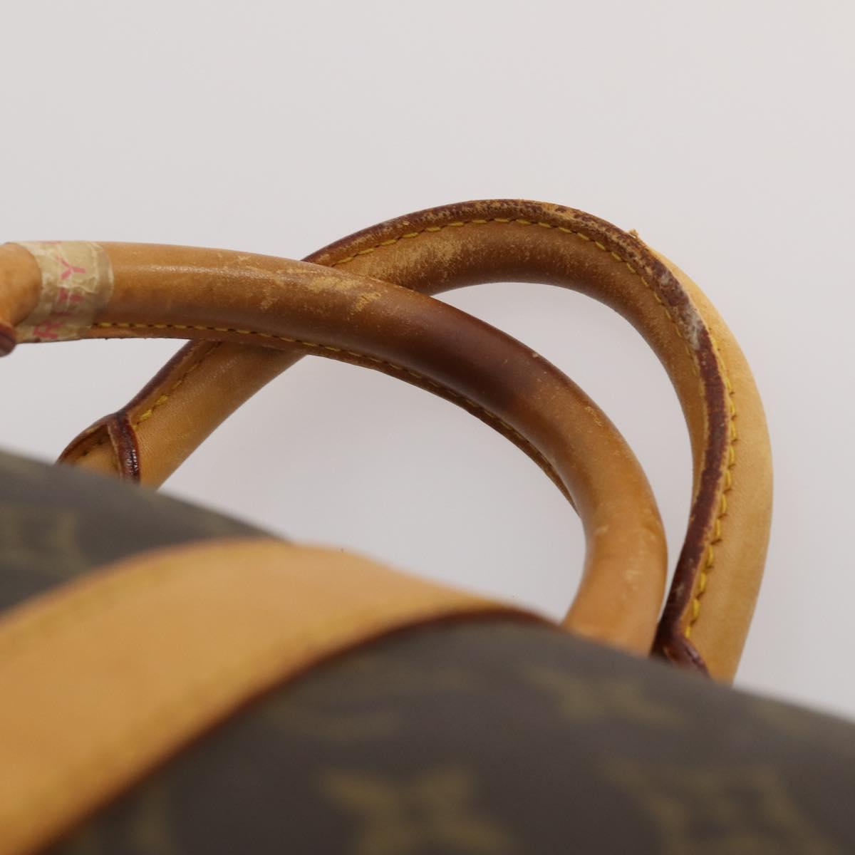 LOUIS VUITTON Monogram Keepall 55 Boston Bag M41424 LV Auth 196101