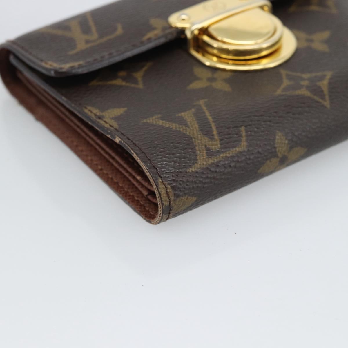LOUIS VUITTON Monogram Portefeuille Koala Wallet N60005 LV Auth 196105
