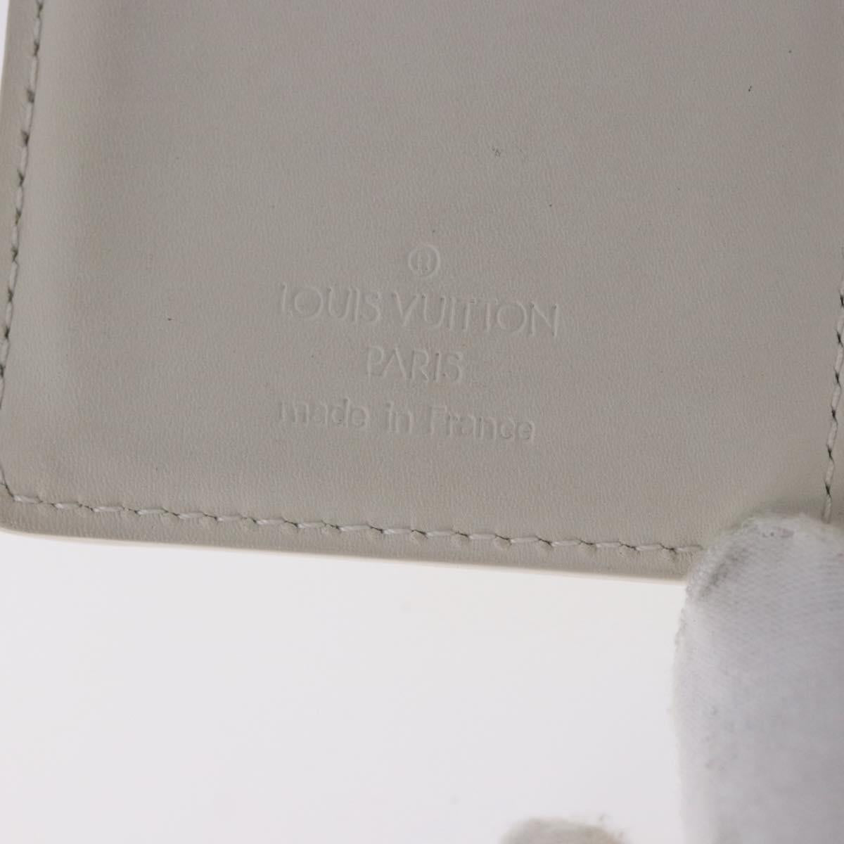 LOUIS VUITTON Vernis Porte Monnaie Viennois Patent leather M91363 LV Auth 196113