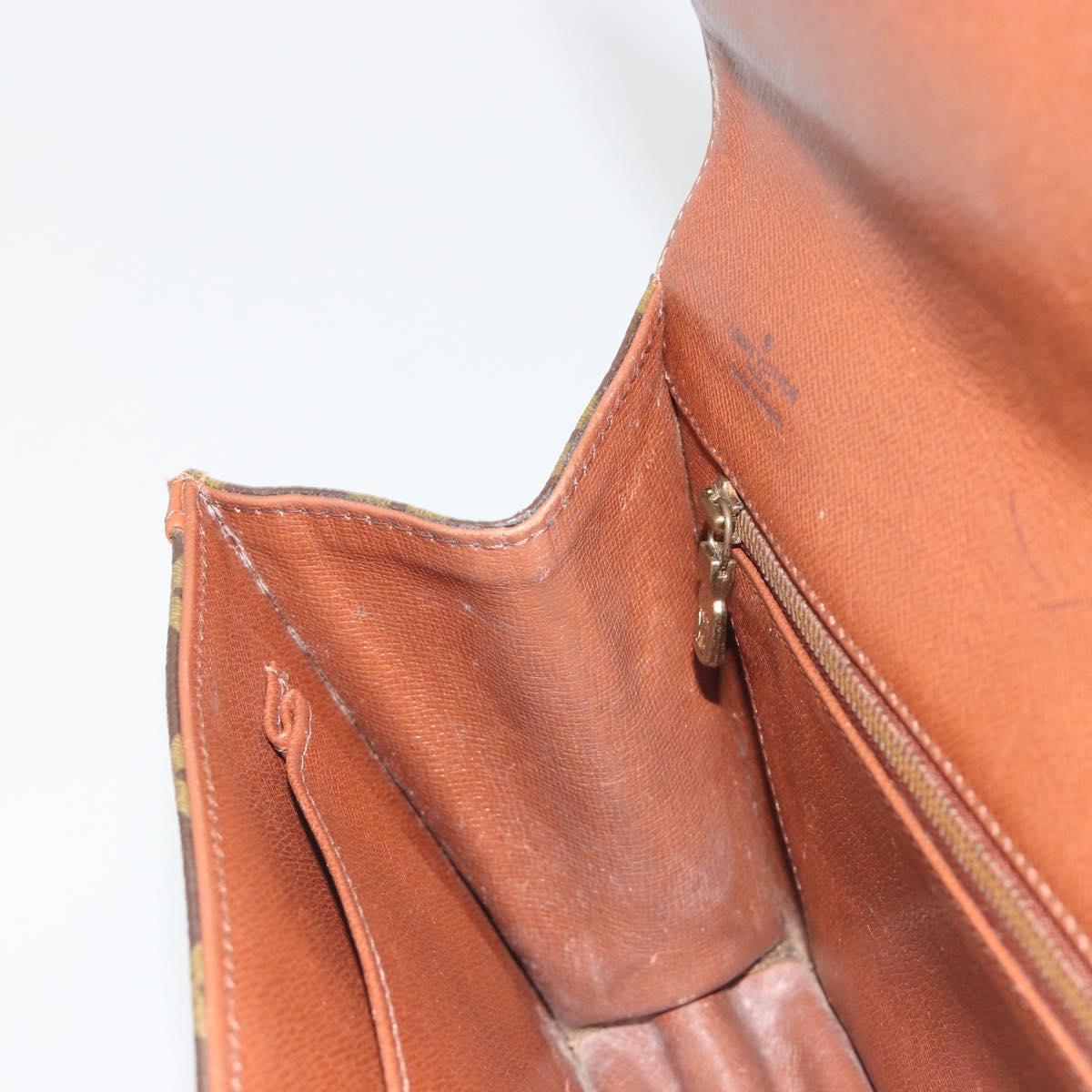LOUIS VUITTON Monogram Pochette Dam PM Clutch Bag M51812 LV Auth 196134