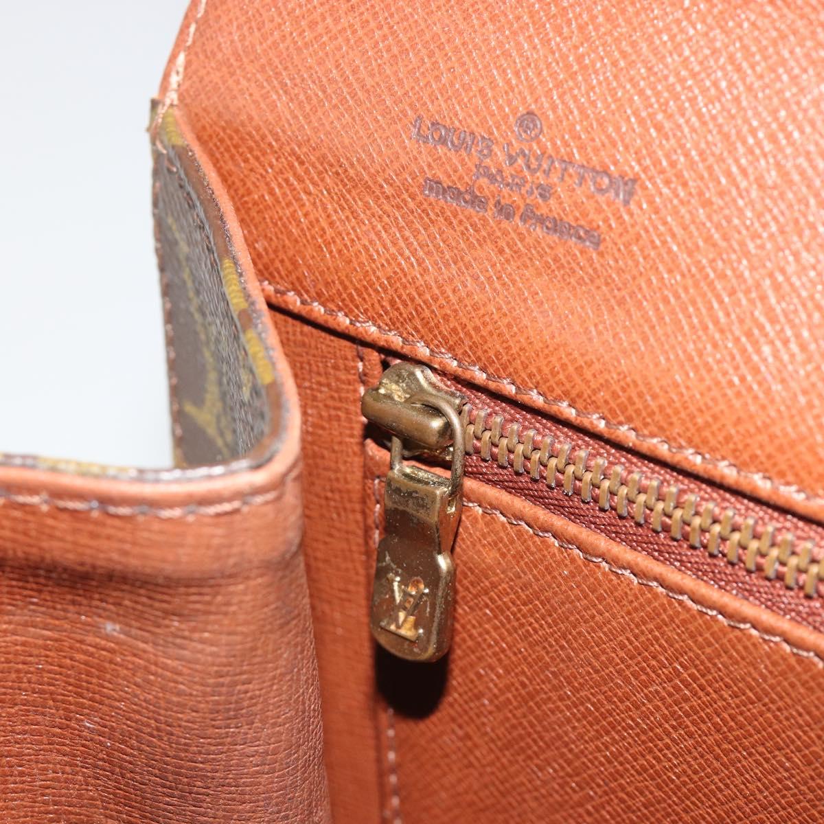 LOUIS VUITTON Monogram Pochette Dam PM Clutch Bag M51812 LV Auth 196134