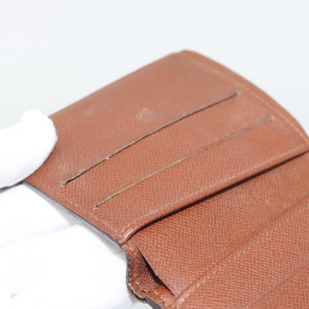 LOUIS VUITTON Monogram Porte Monnaie Bier Cartes Crdit M61652 LV Auth 196138