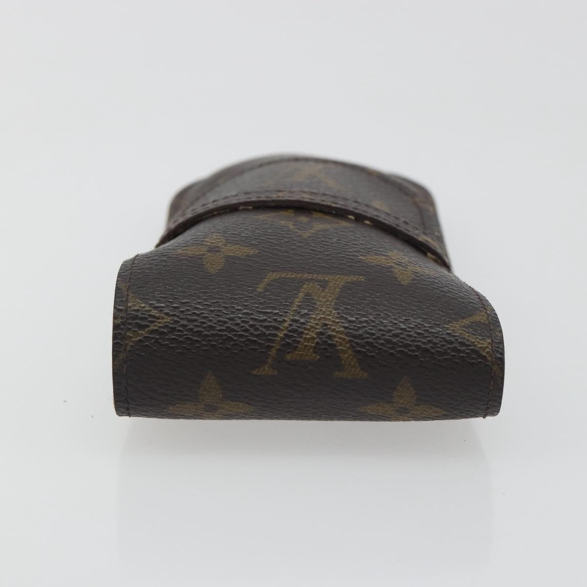 LOUIS VUITTON Monogram Etui a Lunettes Rabat Glasses Case M62970 LV Auth 196139
