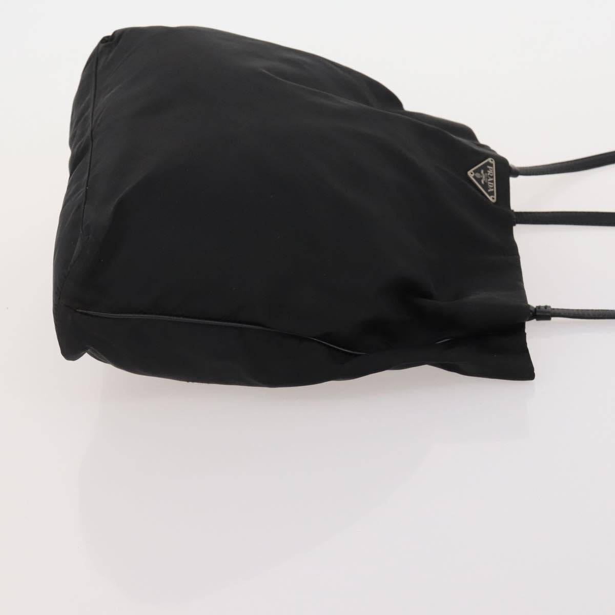 PRADA Shoulder Bag Nylon 4 Set Brown Black Auth 196164