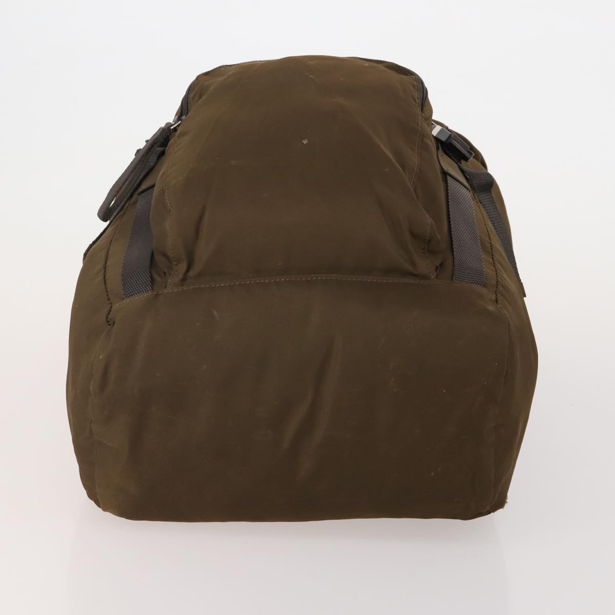 PRADA Shoulder Bag Nylon 4 Set Brown Black Auth 196164