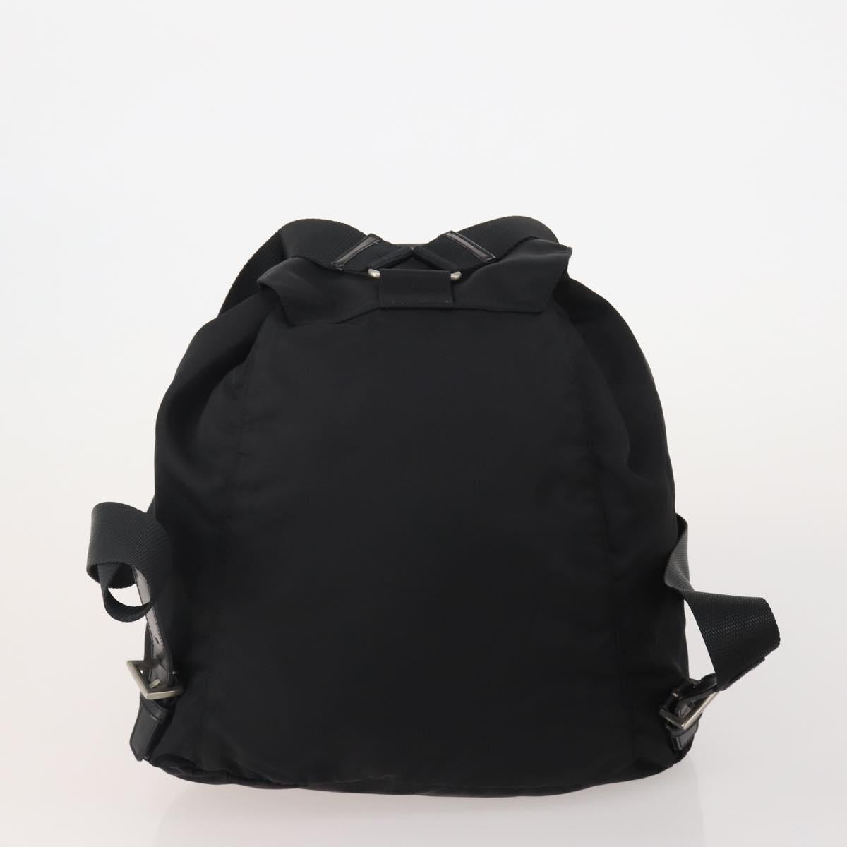 PRADA Pouch Nylon 2 Set Black Auth 196167