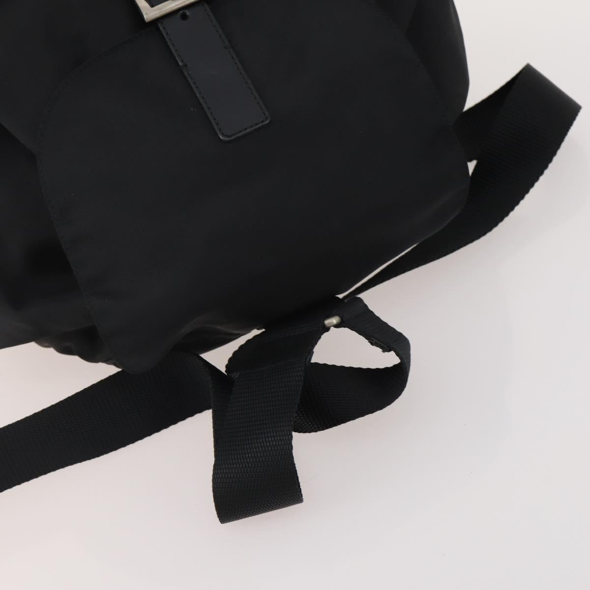 PRADA Pouch Nylon 2 Set Black Auth 196167