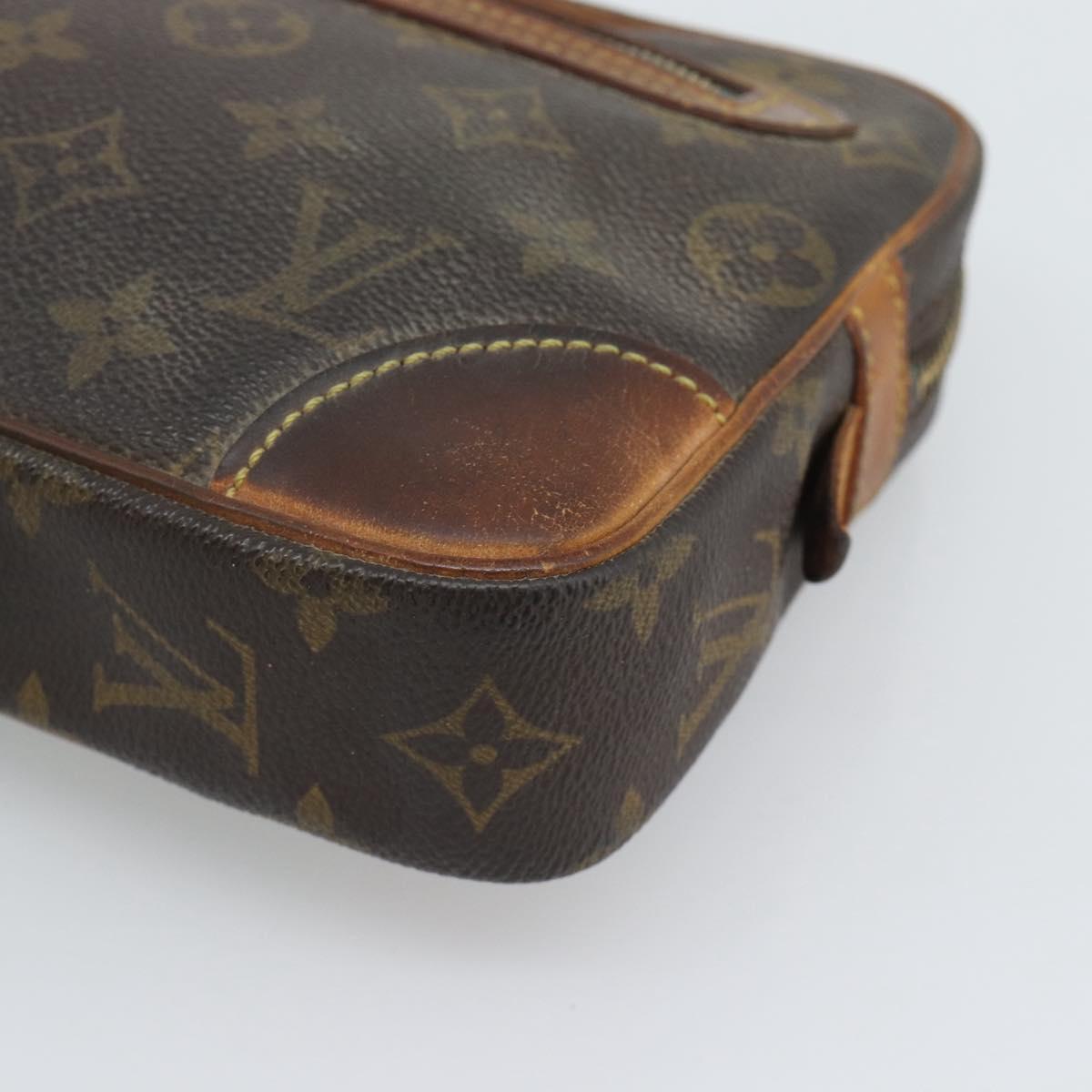 LOUIS VUITTON Monogram Marly Dragonne GM Clutch Bag M51825 LV Auth 196178