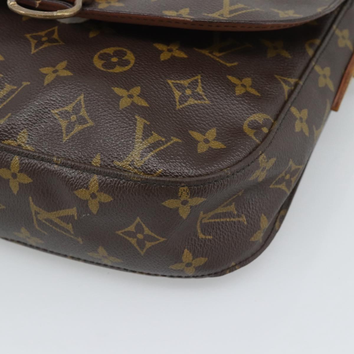 LOUIS VUITTON Monogram Saint Cloud GM Shoulder Bag M51242 LV Auth 196181