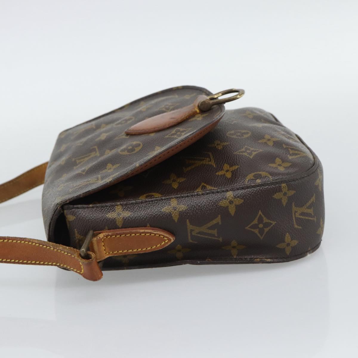 LOUIS VUITTON Monogram Saint Cloud GM Shoulder Bag M51242 LV Auth 196181