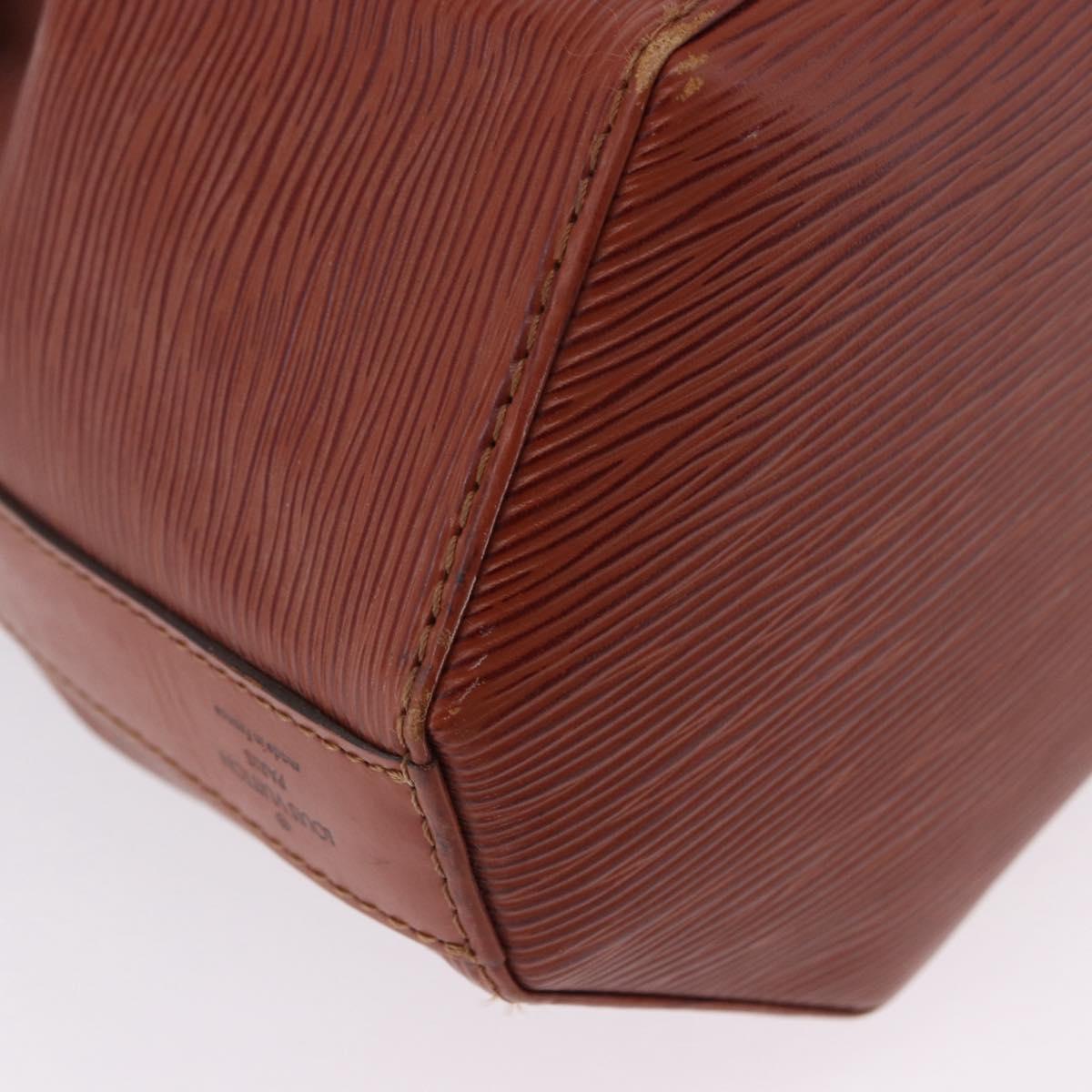 LOUIS VUITTON Epi Sac de Paul PM Shoulder Bag Brown M80203 LV Auth 196182