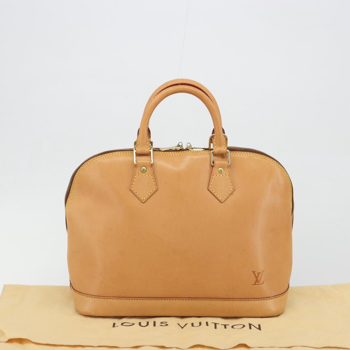 LOUIS VUITTON Nomad Alma Hand Bag Beige M85000 LV Auth 196187V